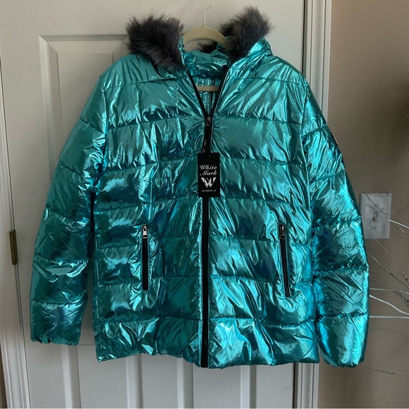 White Mark Jackets & Coats White Mark Puffer Coat Poshmark